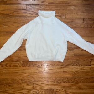 White Turtle Neck sweater